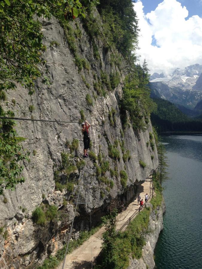 Ferienwohnung Stoablick - Barrierefrei Mit Bergblick Bad Goisern Extérieur photo